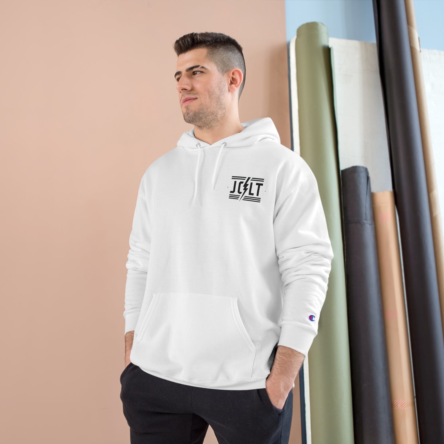 Jolt x Champion Hoodie - white